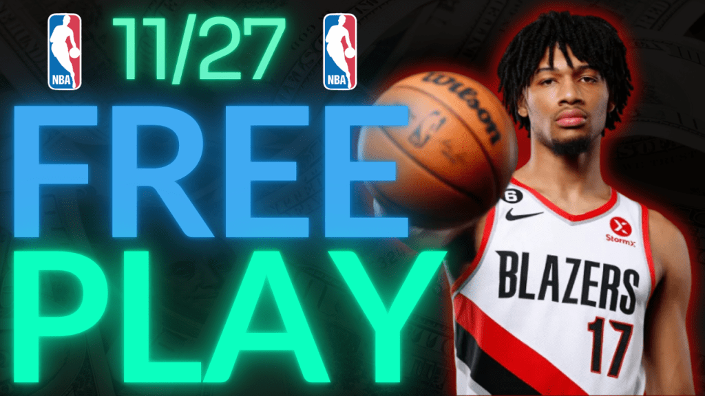 11/27 NBA Best Bets | NBA PrizePicks Predictions & Picks | Shaedon Sharpe Player&nbsp;Prop